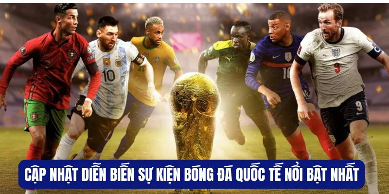 Cập Nhật Diễn Biến Sự Kiện Bóng Đá Quốc Tế Nổi Bật Nhất